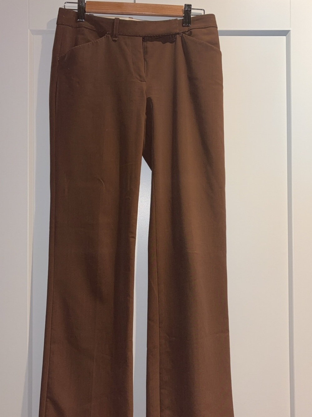 Max Studio Chocolate Brown Tailored Dress Pants